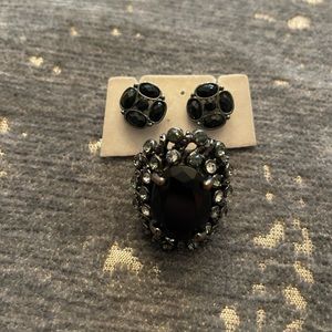 BCBG Ring & Earring Set